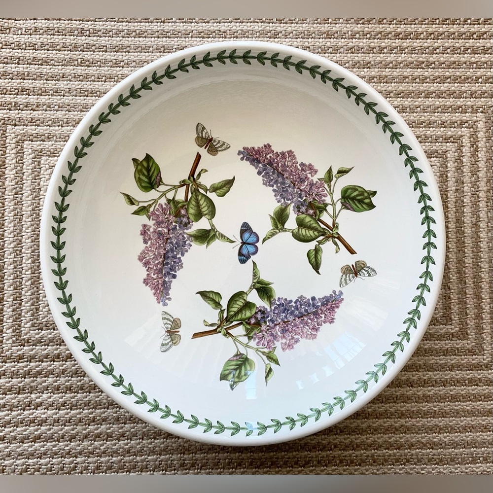 Portmeirion Botanic Garden Lilac 13” Serving Bowl